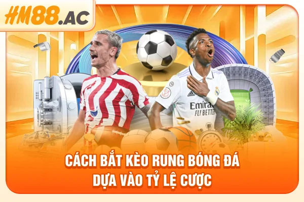 Cách bắt kèo rung bóng đá dựa vào tỷ lệ cược