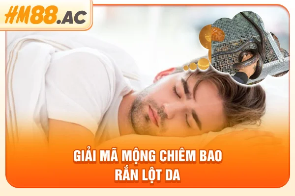 Giải mã mộng chiêm bao rắn lột da